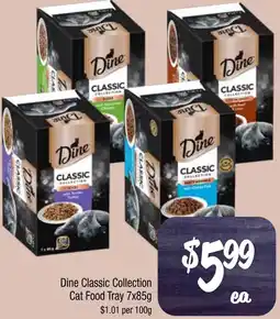 Farmer Jack's Dine Classic Collection Cat Food Tray offer
