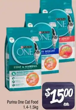 Farmer Jack's Purina one cat food offer