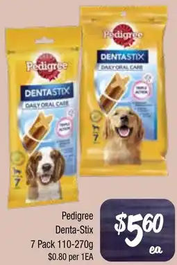 Farmer Jack's Pedigree Denta-Stix offer