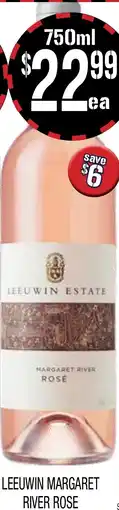 Farmer Jack's Leeuwin margaret river rose offer