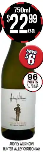 Farmer Jack's Audrey wilkinson hunter valley chardonnay offer