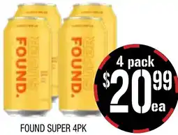 Farmer Jack's Found super 4pk offer