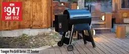 Barbeques Galore Traeger Pro Grill Series 22 Smoker offer