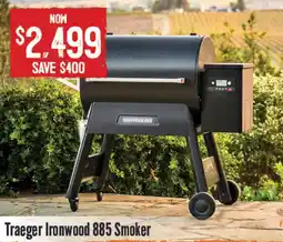 Barbeques Galore Traeger Ironwood 885 Smoker offer