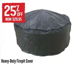 Barbeques Galore Heavy-Duty Firepit Cover offer