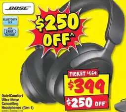 JB Hi-Fi QuietComfort Ultra Noise Cancelling Headphones (Gen 1) offer