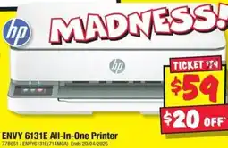 JB Hi-Fi ENVY 6131E All-In-One Printer offer