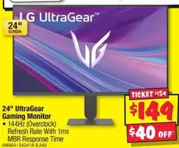 JB Hi-Fi 24" UltraGear Gaming Monitor offer