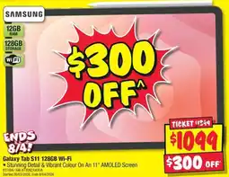 JB Hi-Fi Galaxy Tab S11 128GB Wi-Fi offer