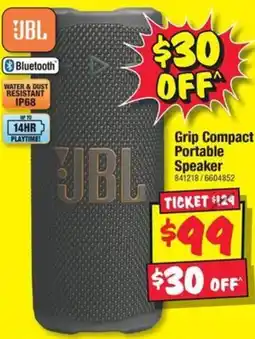 JB Hi-Fi Grip Compact Portable Speaker offer
