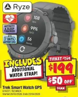 JB Hi-Fi Trek Smart Watch GPS offer