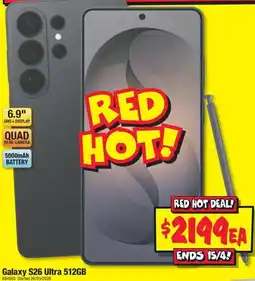 JB Hi-Fi Galaxy S26 Ultra 512GB offer