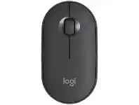 Officeworks Logitech Pebble Wireless Mouse Graphite offer