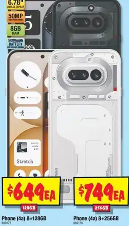 JB Hi-Fi Phone (4a) 8+128GB offer