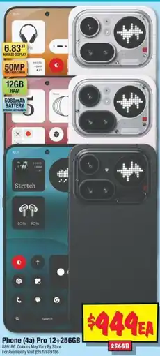 JB Hi-Fi Phone (4a) Pro 12+256GB offer