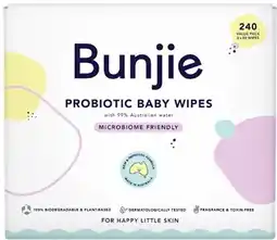 Discount Drug Stores Bunjie Probiotic Baby Wipes 3 x offer