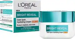 Discount Drug Stores L’Oréal Paris Bright Reveal Dark Spot Hydrating Cream SPF15 offer