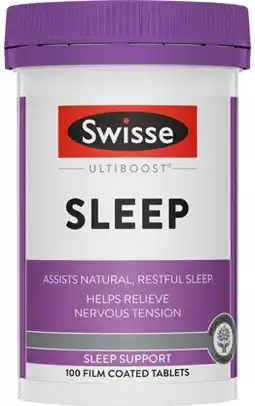 Discount Drug Stores Swisse Ultiboost Sleep 100 Tablets offer