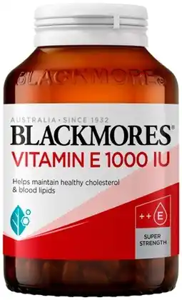 Discount Drug Stores Blackmores Vitamin E 1000IU 100 Capsules offer