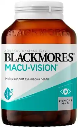 Discount Drug Stores Blackmores Macu-Vision 150 Tablets offer