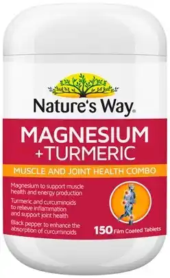Discount Drug Stores Nature’s Way Magnesium + Turmeric 150 Tablets offer
