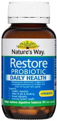 Discount Drug Stores Nature’s Way Restore Probiotic Daily Health 90 Capsules offer