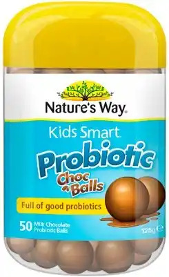 Discount Drug Stores Nature’s Way Kids Smart Probiotic 50 Choc Balls offer