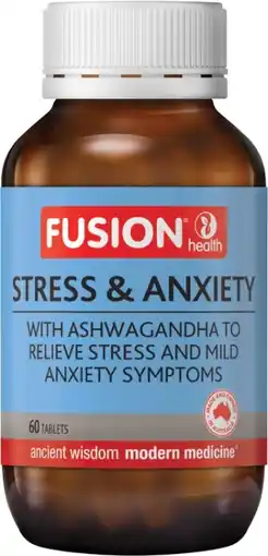 Discount Drug Stores Fusion Stress & Anxiety 60 Tablets offer