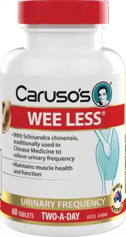 Discount Drug Stores Caruso’s Wee Less 60 Tablets offer