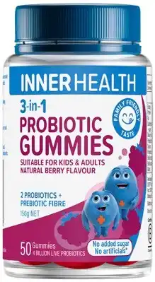 Discount Drug Stores Inner Health 3-in-1 Probiotic 50 Gummies offer