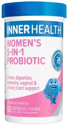 Discount Drug Stores Inner Health Women’s 5-In-1 Probiotic 60 Capsules offer