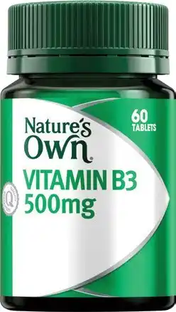 Discount Drug Stores Nature’s Own Vitamin B3 500mg 60 Tablets offer