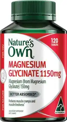Discount Drug Stores Nature’s Own Magnesium Glycinate 1150mg 120 Tablets offer