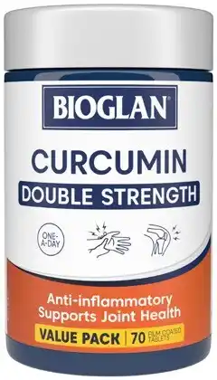 Discount Drug Stores Bioglan Curcumin Double Strength 70 Tablets offer