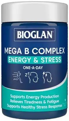 Discount Drug Stores Bioglan Mega B Complex Energy & Stress 90 Tablets offer