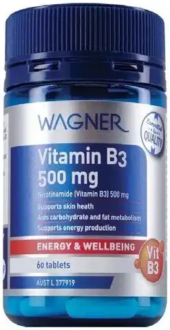 Discount Drug Stores Wagner Vitamin B3 500mg 60 Tablets offer