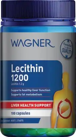 Discount Drug Stores Wagner Lecithin 1200 100 Capsules offer