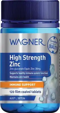 Discount Drug Stores Wagner High Strength Zinc 120 Tablets offer