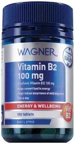 Discount Drug Stores Wagner Vitamin B2 100mg 100 Tablets offer