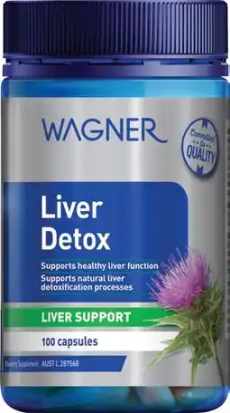 Discount Drug Stores Wagner Liver Detox 100 Capsules offer