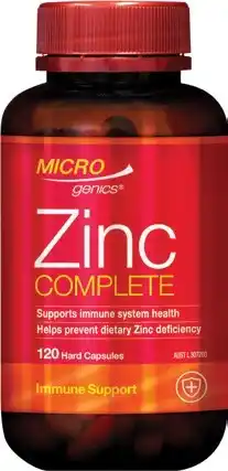 Discount Drug Stores Microgenics Zinc Complete 120 Capsules offer