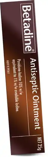Discount Drug Stores Betadine Antiseptic Ointment offer