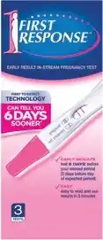 Discount Drug Stores First Response Instream Pregnancy Test 3 Tests offer