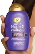 Discount Drug Stores OGX Biotin & Collagen Shampoo offer