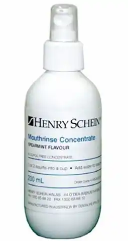 Henry Schein Henry Schein Mouth Rinse Alcohol Free Spearmint offer