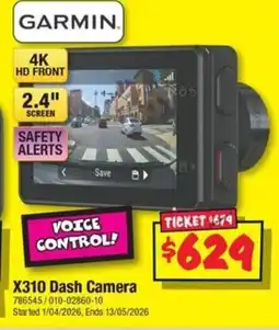 JB Hi-Fi X310 Dash Camera offer