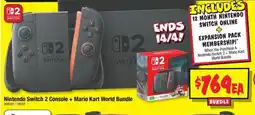 JB Hi-Fi Nintendo Switch 2 Console + Mario Kart World Bundle offer