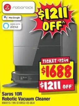JB Hi-Fi Saros 10R Robotic Vacuum Cleaner offer