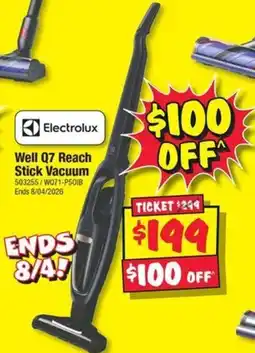 JB Hi-Fi Well Q7 Reach Stick Vacuum offer