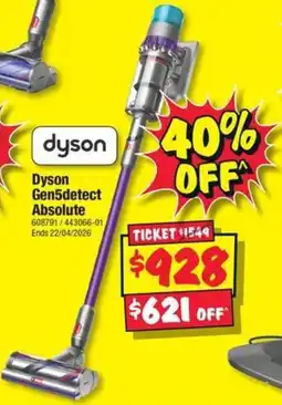 JB Hi-Fi Dyson Gen5detect Absolute offer